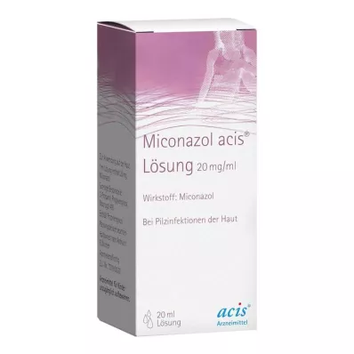 MICONAZOL acisoplossing, 20 ml MICONAZOL acisoplossing, 20 ml