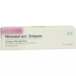 MICONAZOL acis-zinkpasta, 20 g