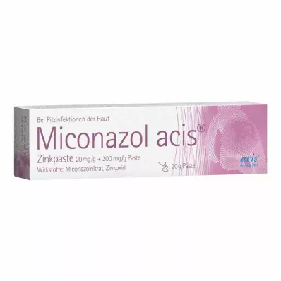 Miconazol-acis-zinkpasta, 20 g