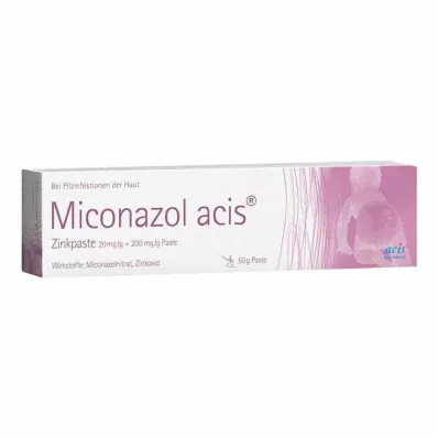 MICONAZOL acis-zinkpasta, 50 g MICONAZOL acis-zinkpasta, 50 g
