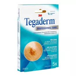 TEGADERM Film 4,4x4,4 cm 1622NP, 5 stuks