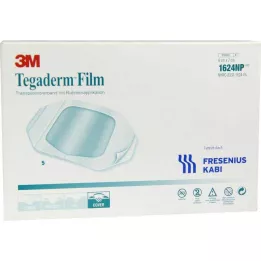 TEGADERM Film 6x7 cm 1624NP, 5 stuks
