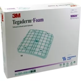 TEGADERM Schuimverband FK 8,8x8,8 cm 90604, 10 st