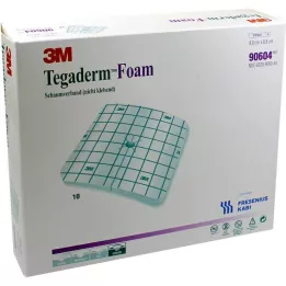TEGADERM Schuimverband FK 8,8x8,8 cm 90604, 10 st