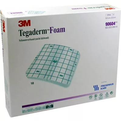 TEGADERM Schuimverband FK 8,8x8,8 cm 90604, 10 st