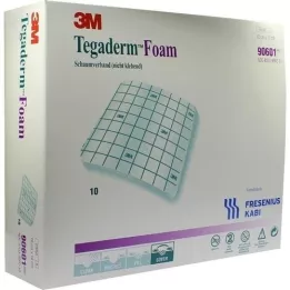 TEGADERM Schuimverband FK 10x10 cm 90601, 10 st