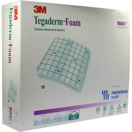 TEGADERM Schuimverband FK 10x10 cm 90601, 10 st