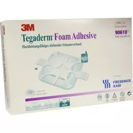 TEGADERM schuimlijm FK 8,8x8,8 cm 90610, 10 st