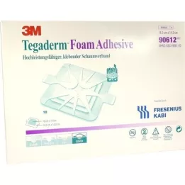 TEGADERM schuimlijm FK 14,3x14,3 cm 90612, 10 st