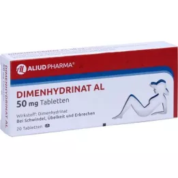 DIMENHYDRINAT AL 50 mg tabletten, 20 stuks