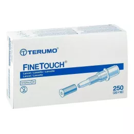 TERUMO FineTouch lancetten voor eenmalig gebruik, 250 stuks