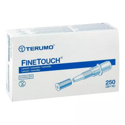 TERUMO FineTouch lancetten voor eenmalig gebruik, 250 stuks