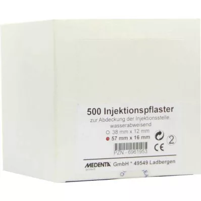 INJEKTIONSPFLASTER 16x57 mm, 500 stuks INJEKTIONSPFLASTER 16x57 mm, 500 stuks