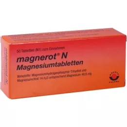 MAGNEROT N Magnesiumtabletten, 50 st