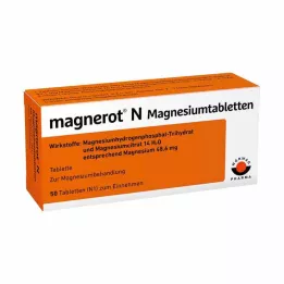 MAGNEROT N Magnesiumtabletten, 50 st