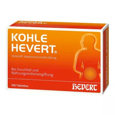 KOHLE Hevert tabletten, 100 stuks