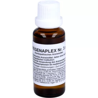 REGENAPLEX Nr.3 a druppels, 30 ml