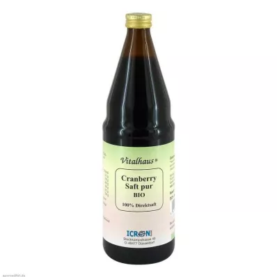 Cranberrysap puur biologisch vitaal, 750 ml Cranberrysap puur biologisch vitaal, 750 ml