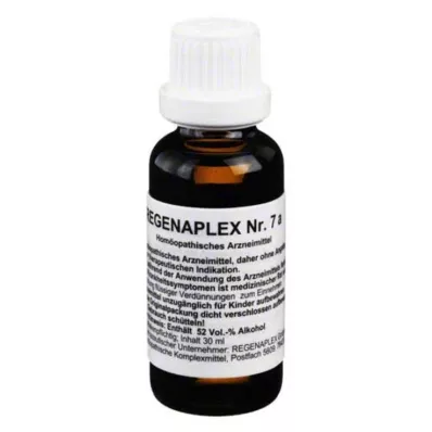 Regenaplex No.7 a druppels, 30 ml Regenaplex No.7 a druppels, 30 ml