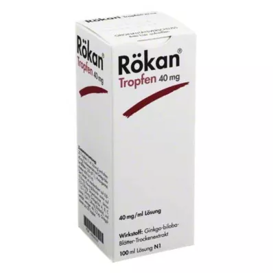 Rökan druppels 40 mg, 100 ml Rökan druppels 40 mg, 100 ml