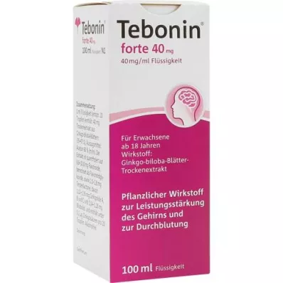 TEBONIN forte 40 mg oplossing, 100 ml