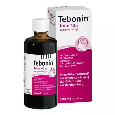 Tebonin forte 40 mg oplossing, 100 ml Tebonin forte 40 mg oplossing, 100 ml
