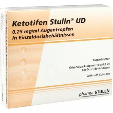 KETOTIFEN Stulln UD Oogdruppels enkelvoudige dosis pip., 10X0,4 ml