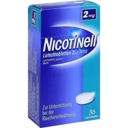 NICOTINELL zuigtabletten 2 mg munt, 36 stuks