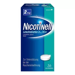 NICOTINELL zuigtabletten 2 mg munt, 36 stuks