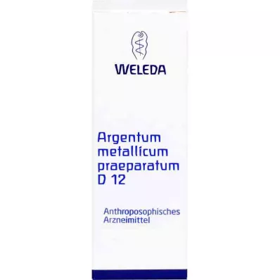 ARGENTUM METALLICUM praeparatum D 12 trituratie, 20 g ARGENTUM METALLICUM praeparatum D 12 trituratie, 20 g
