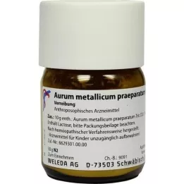 AURUM METALLICUM PRAEPARATUM D 20 Trituratie, 50 g