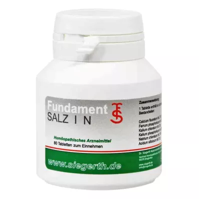 FUNDAMENT-Zout I N Tabletten, 4X80 St