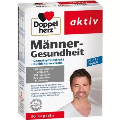 DOPPELHERZ Capsules voor de gezondheid van mannen, 30 capsules