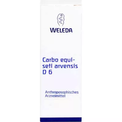 Carbo Equiseti arvensis D 6 Trituratie, 20 g Carbo Equiseti arvensis D 6 Trituratie, 20 g
