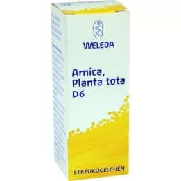 ARNICA PLANTA tota D 6 bolletjes, 10 g