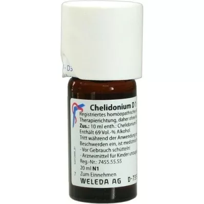 CHELIDONIUM D 1 Verdunning, 20 ml