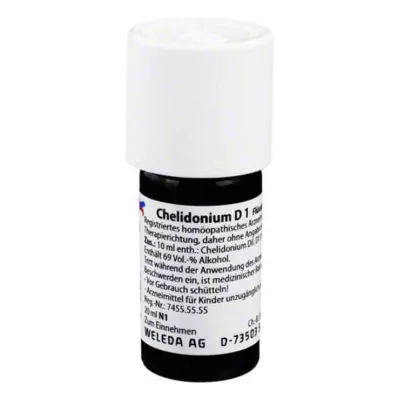 CHELIDONIUM D 1 Verdunning, 20 ml CHELIDONIUM D 1 Verdunning, 20 ml