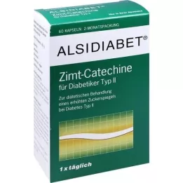 ALSIDIABET Kaneelcatechinen voor Diab. type II Capsules, 60 st