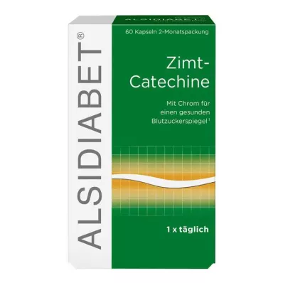 ALSIDIABET Kaneelcatechinen voor Diab. type II Capsules, 60 st