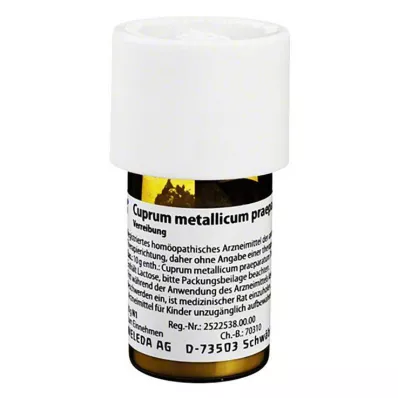 CUPRUM METALLICUM praep.D 12 Trituratie, 20 g CUPRUM METALLICUM praep.D 12 Trituratie, 20 g