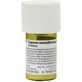 CUPRUM METALLICUM praep.D 20 Trituratie, 20 g