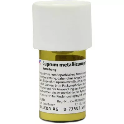 CUPRUM METALLICUM praep.D 20 Trituratie, 20 g CUPRUM METALLICUM praep.D 20 Trituratie, 20 g