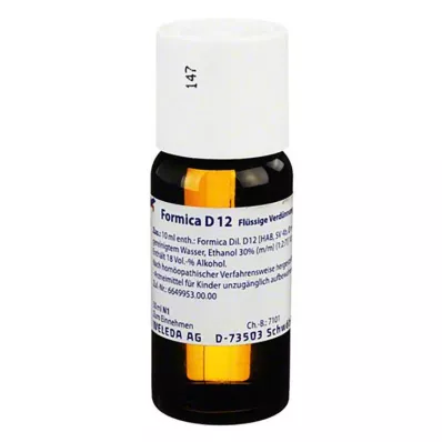 FORMICA D 12 Verdunning, 50 ml FORMICA D 12 Verdunning, 50 ml