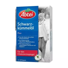 ABTEI Zwarte Komijnolie Plus Capsules, 48 Capsules