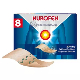NUROFEN 24-uurs pijnpleister 200 mg, 8 stuks