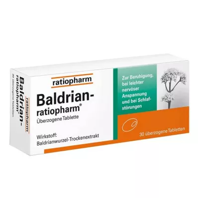 BALDRIAN-RATIOPHARM Tabletten, 30 stuks