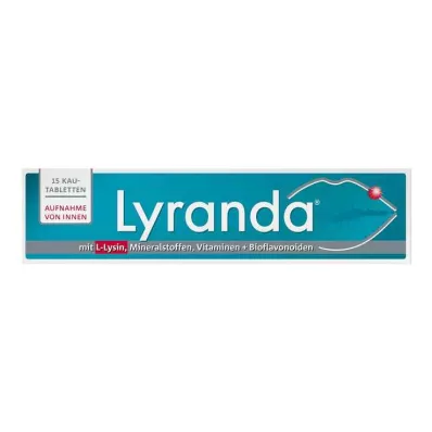 LYRANDA Kauwtabletten, 15 stuks LYRANDA Kauwtabletten, 15 stuks
