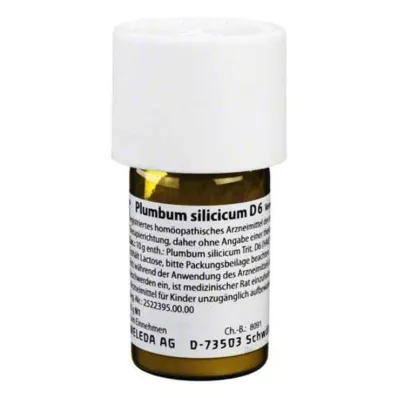 Plumbum silicicum D 6 Trituratie, 20 g Plumbum silicicum D 6 Trituratie, 20 g