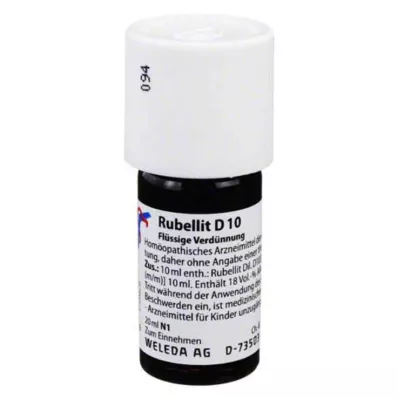 Rubellit D 10 Verdunning, 20 ml