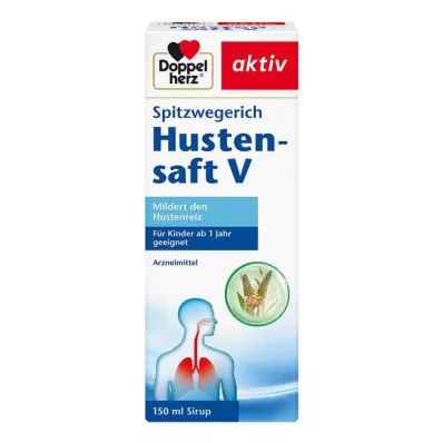DOPPELHERZ Ribkruid Hoestsiroop V, 150 ml
